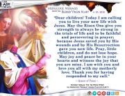 Medjugorje Message from the Blessed Virgin Mary, April 25, 2018