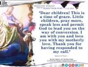 Medjugorje Message from the Blessed Virgin Mary, August 25, 2018
